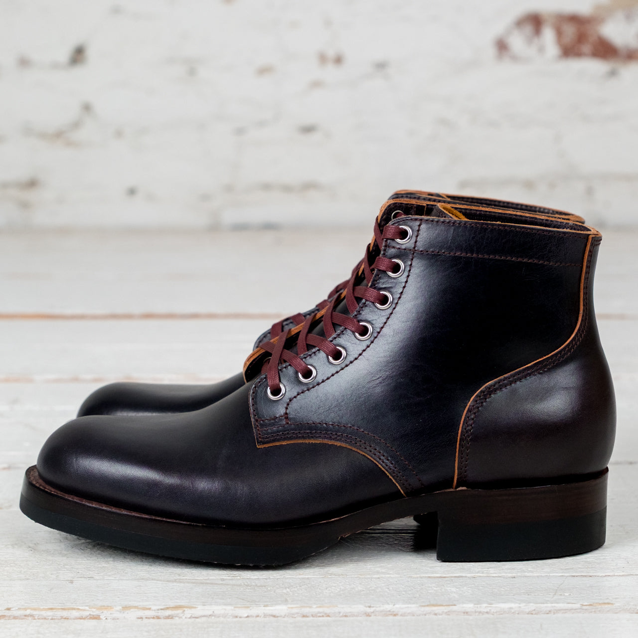 5,0" Matrix 901 Horsehide Boots Schwarz