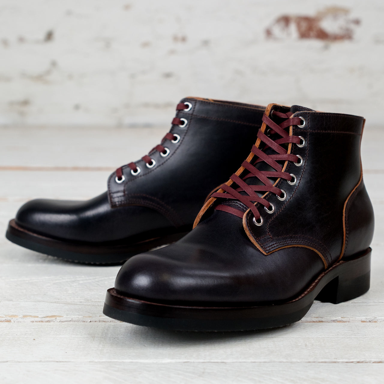 5,0" Matrix 901 Horsehide Boots Schwarz