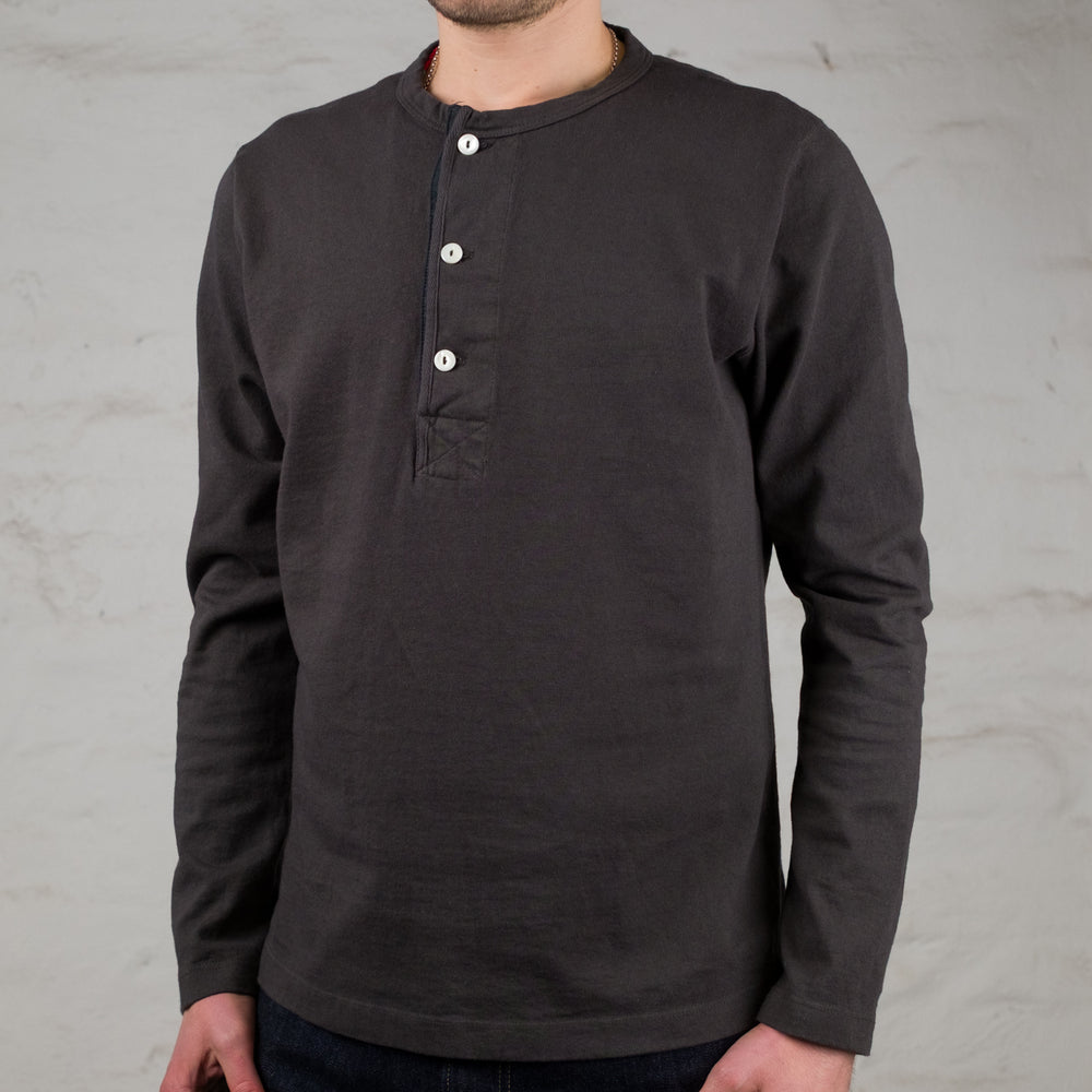 13 oz. Henley Midnight