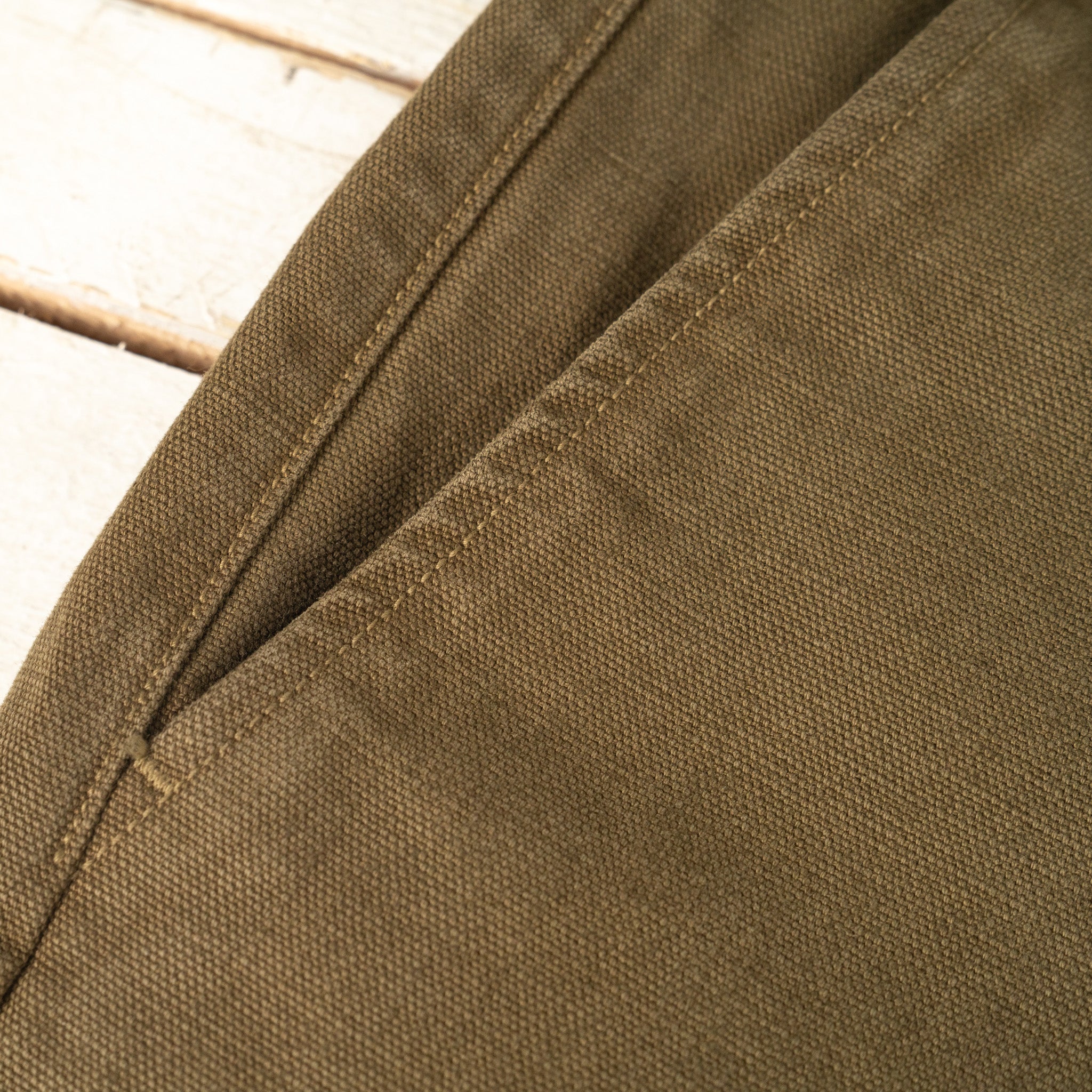 Deck Pant 14 oz. Slub Army