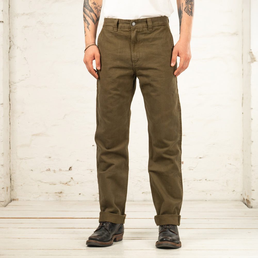 Pantalon Deck 14 oz. Slub Army