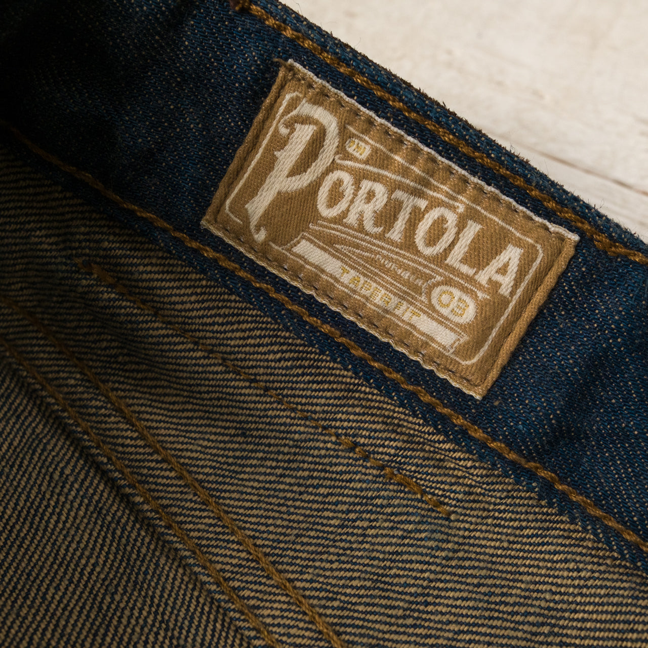 Portola Classic Taper 13 oz. Denim indigo
