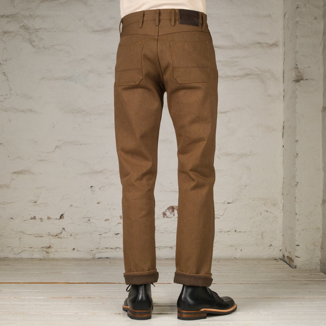 Wilkes Western 15 oz. Brown Denim