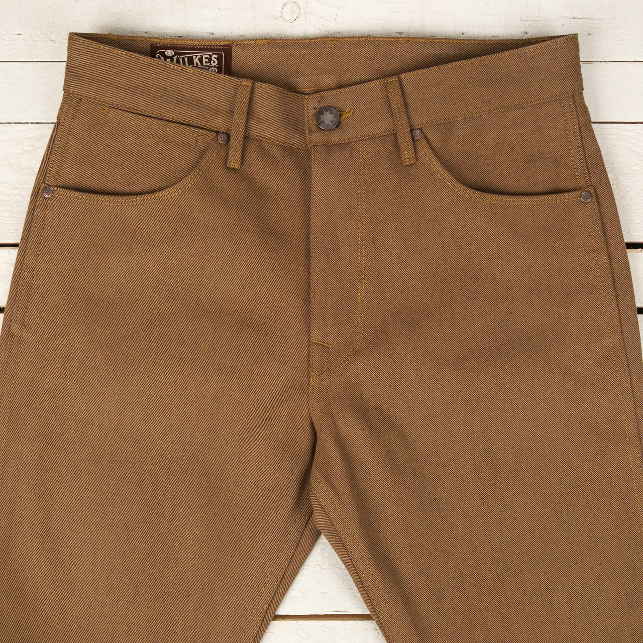 Wilkes Western 15 oz. Brown Denim