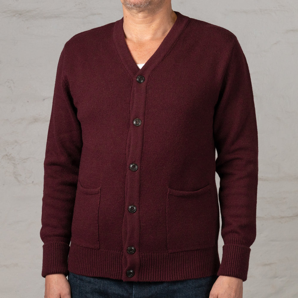 Cardigan Bordeaux