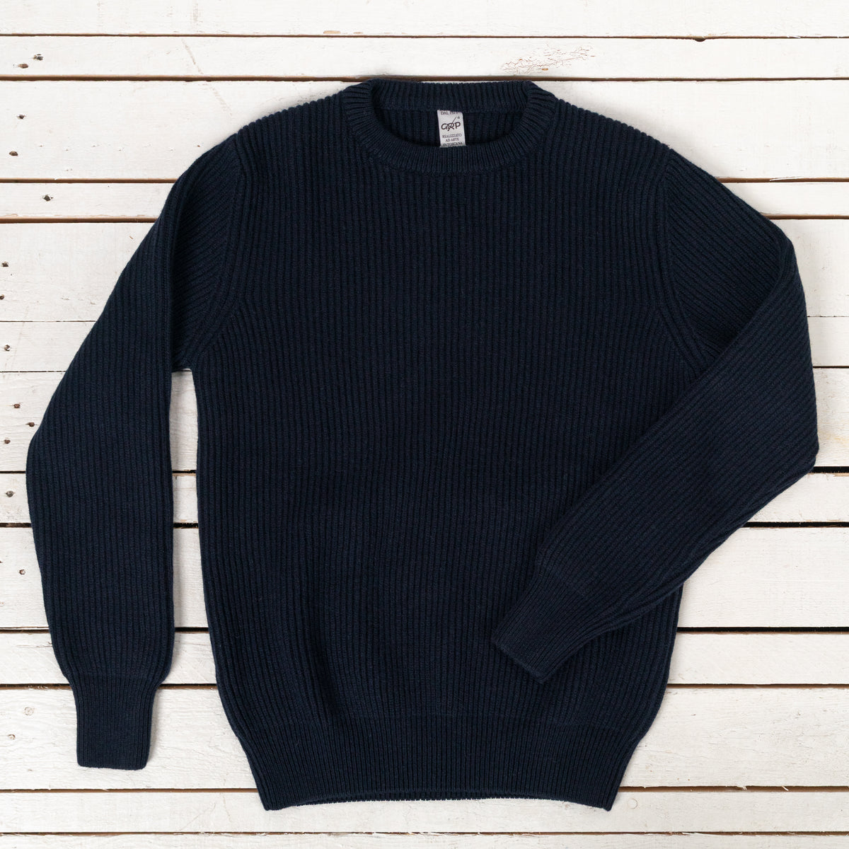 Crewneck Merino Cashmere Blau