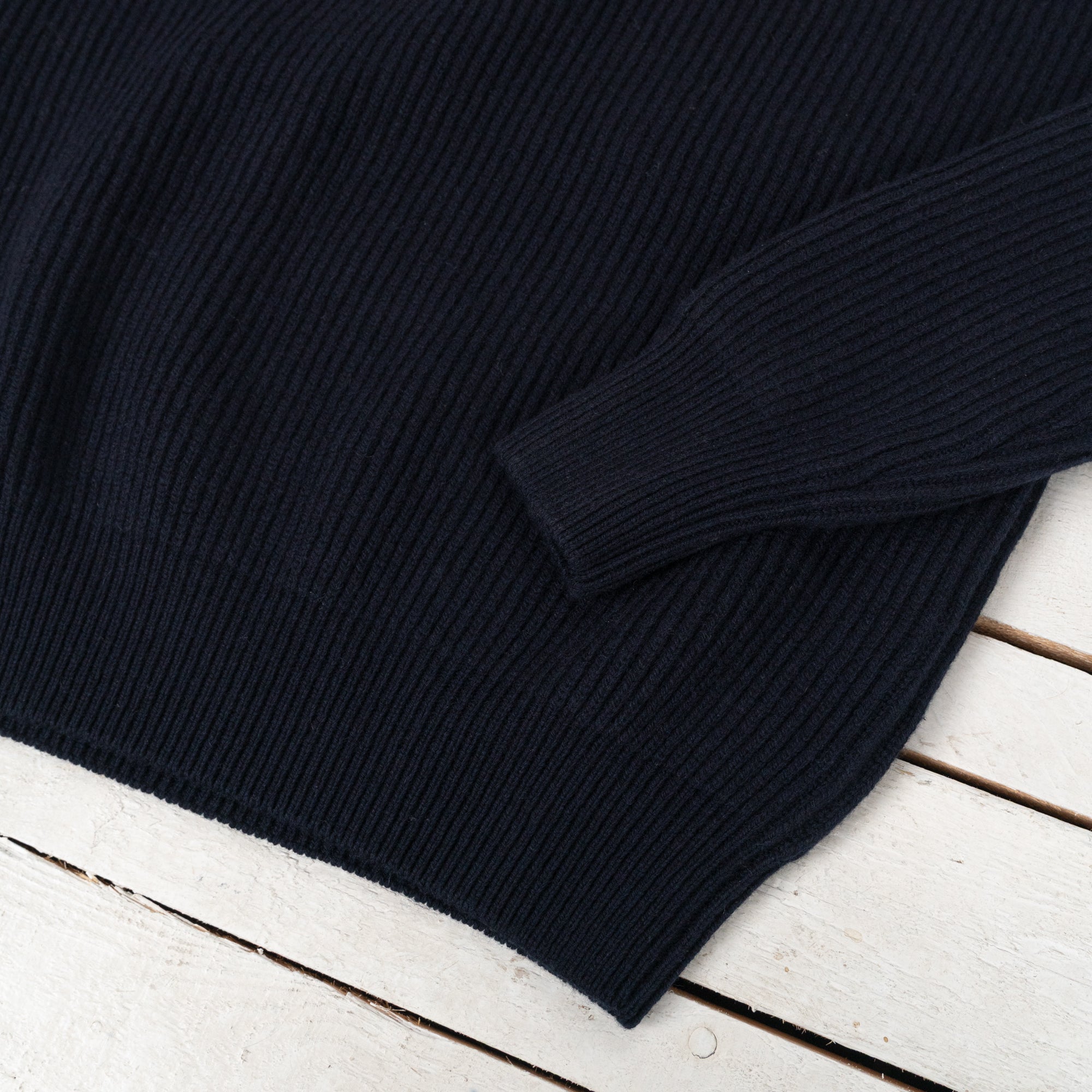 Crewneck Merino Cashmere Blau