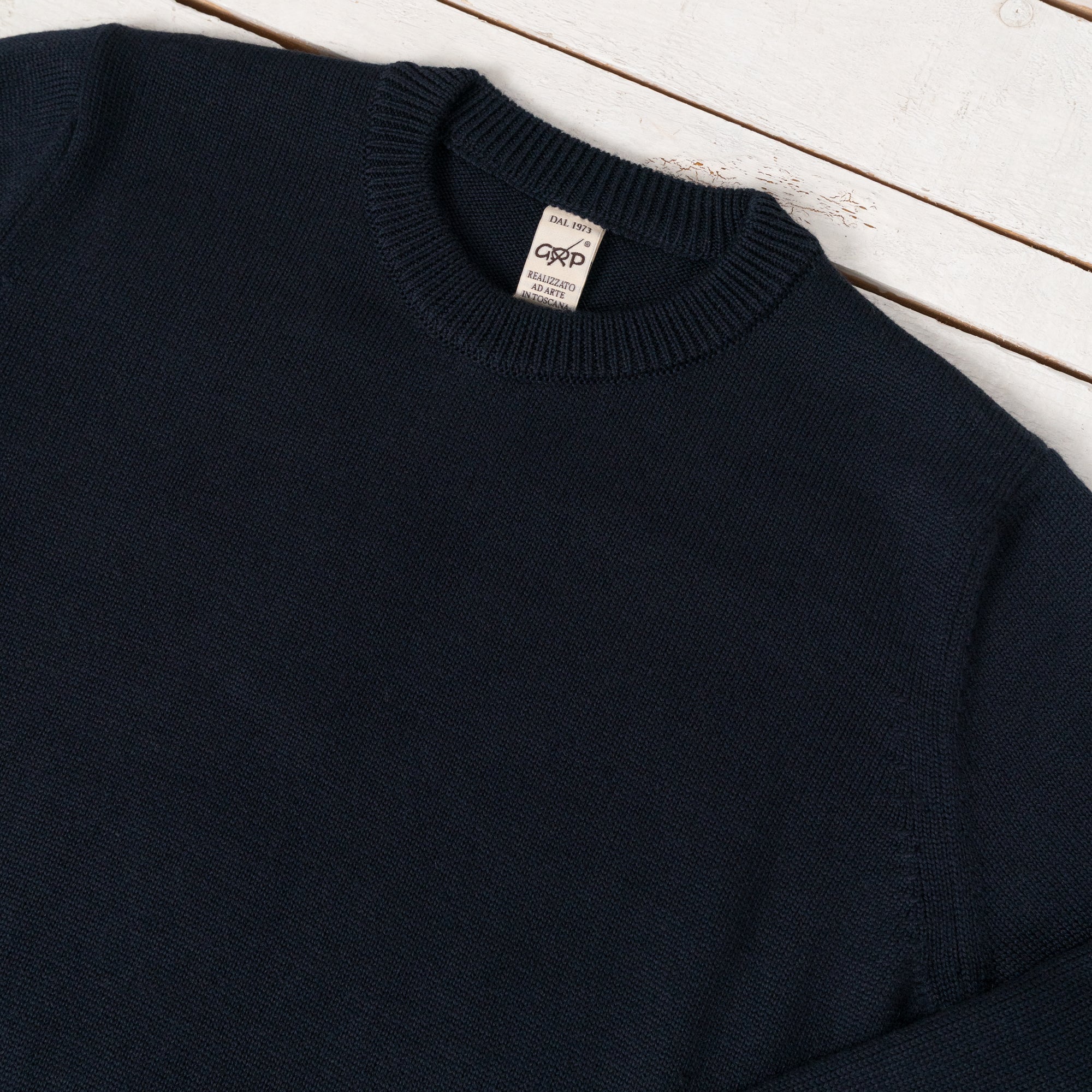 Crewneck Merino Dunkelblau