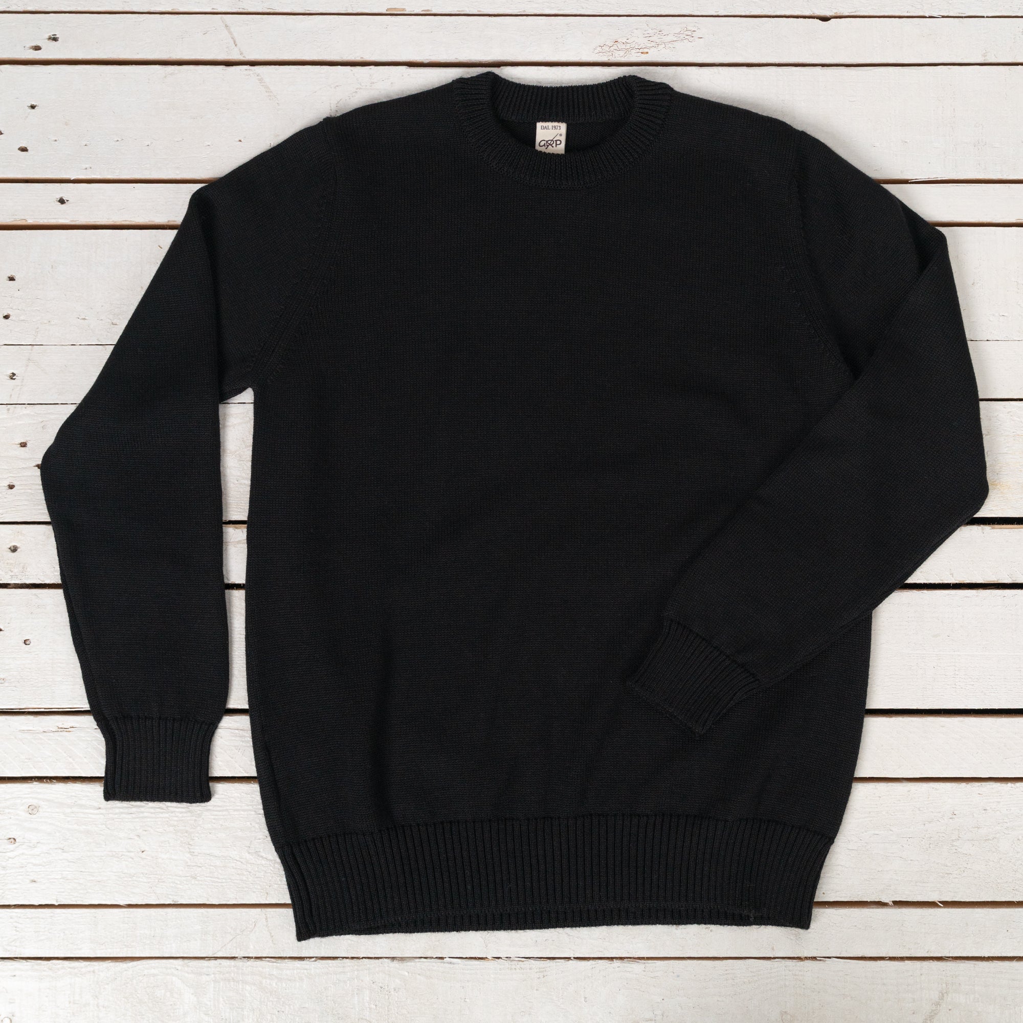 Crewneck Merino Black