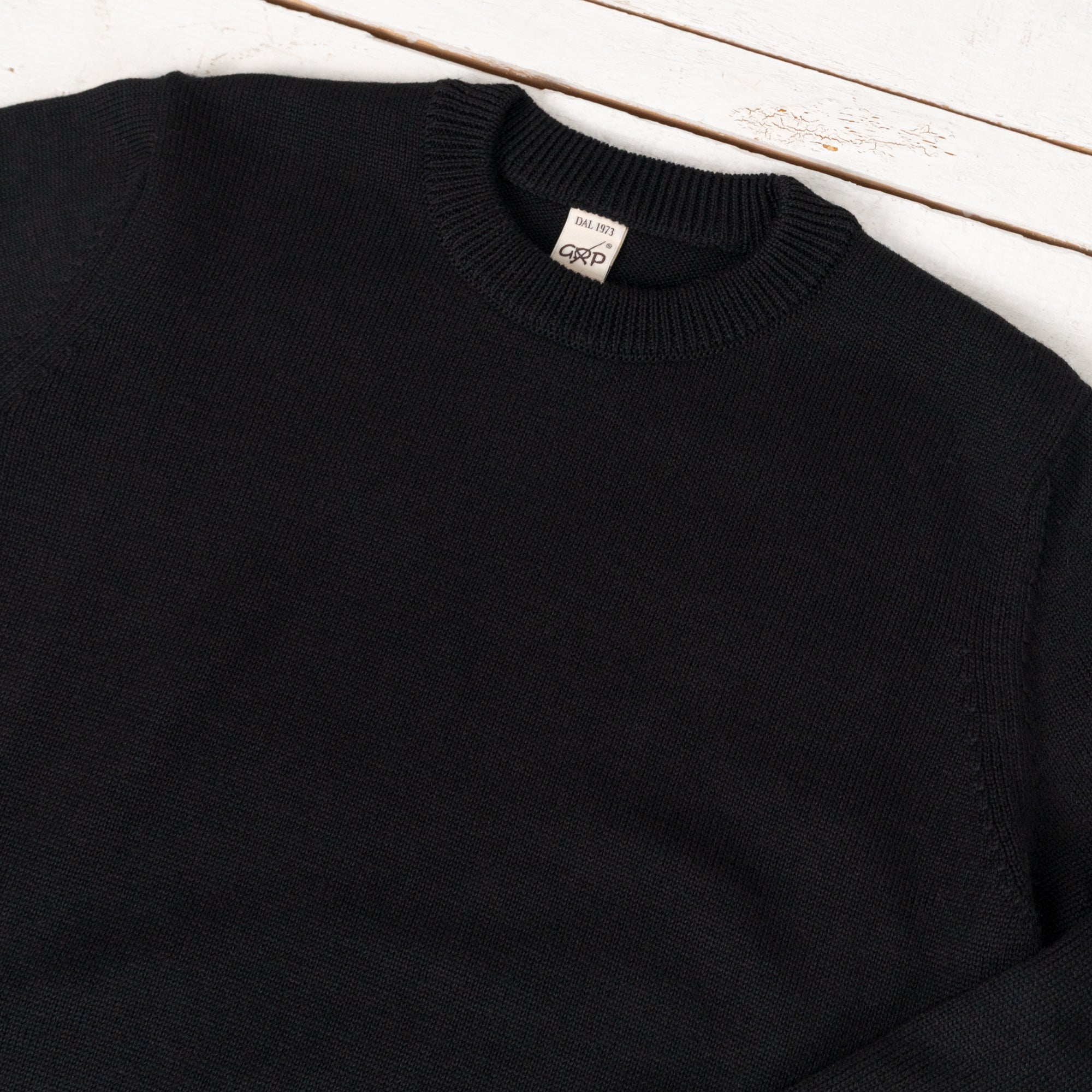Crewneck Merino Black
