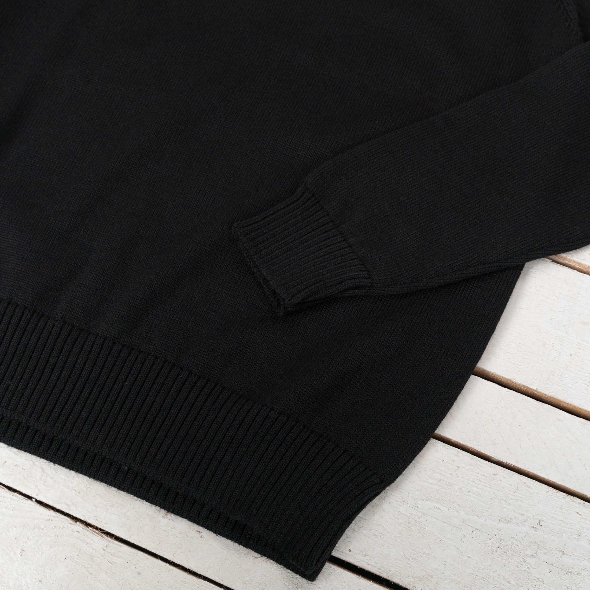 Crewneck Merino Black