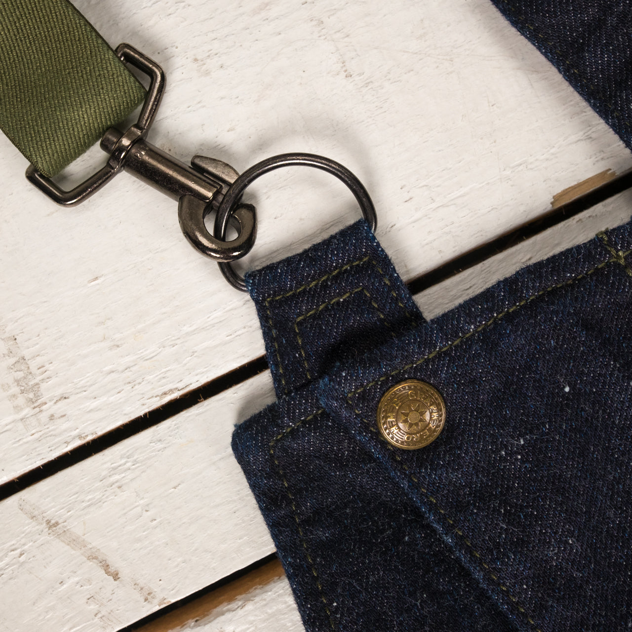 13 oz. Nep Denim Air Force Bib Overall