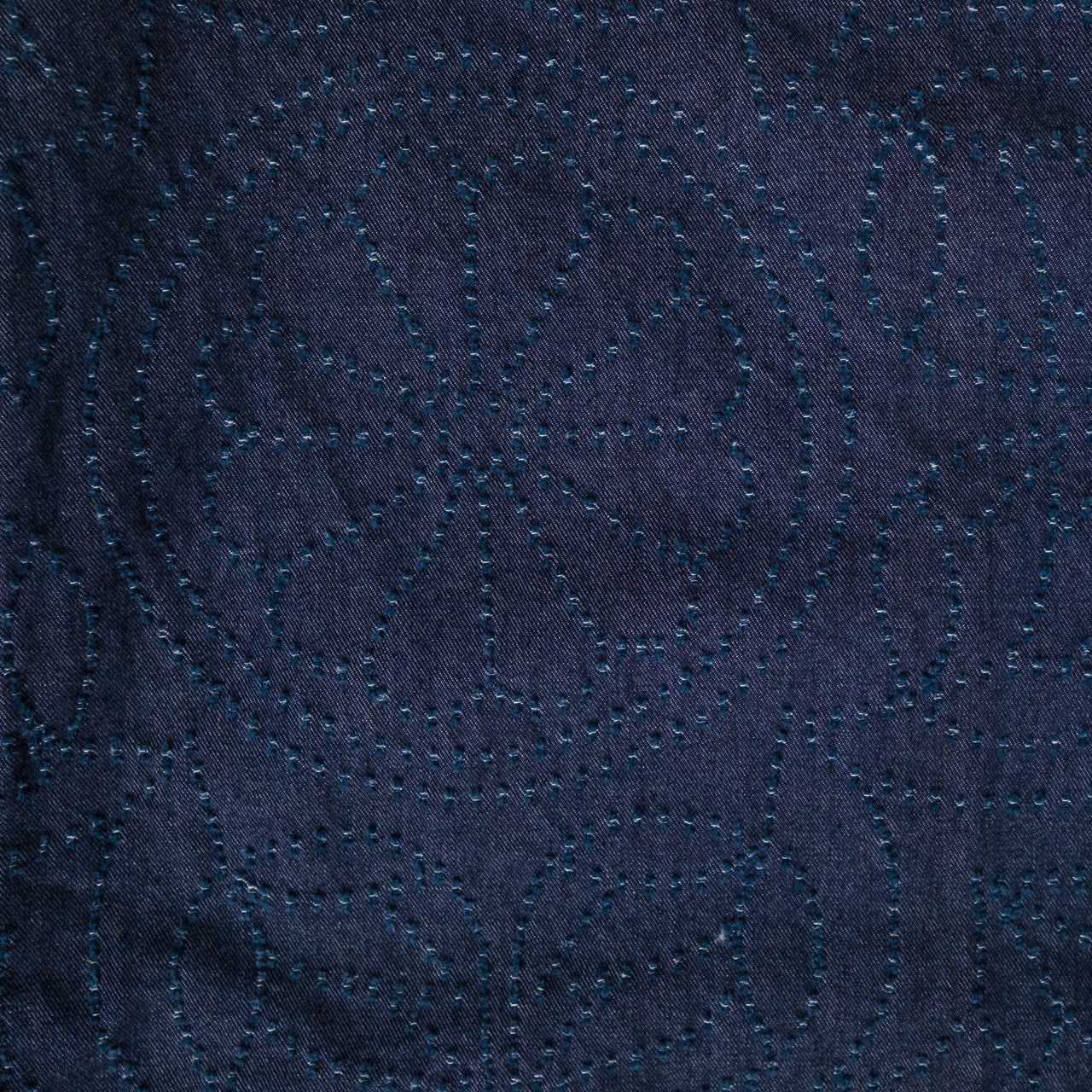 Sashiko Indigo Aloha Shirt