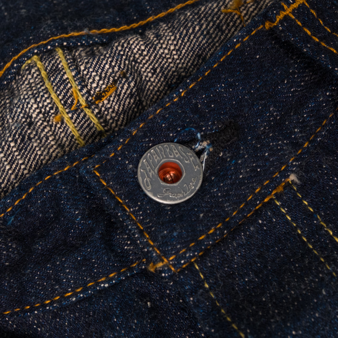 Ultra Slubby Jean Heritage Teint à la Main Indigo 15 oz.