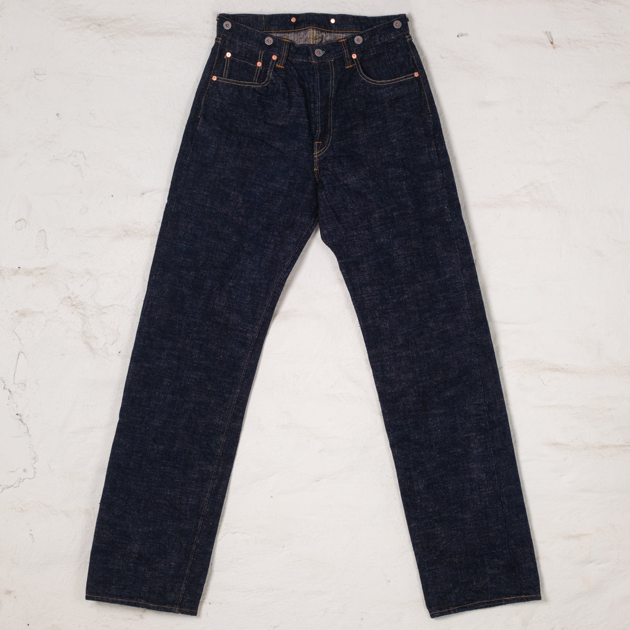 Ultra Slubby Jean Heritage Teint à la Main Indigo 15 oz.