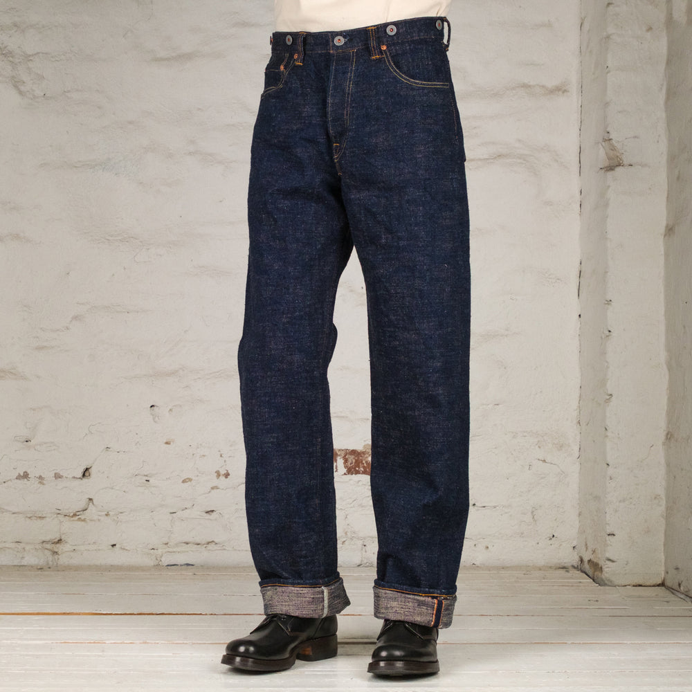 Ultra Slubby Jean Heritage Teint à la Main Indigo 15 oz.