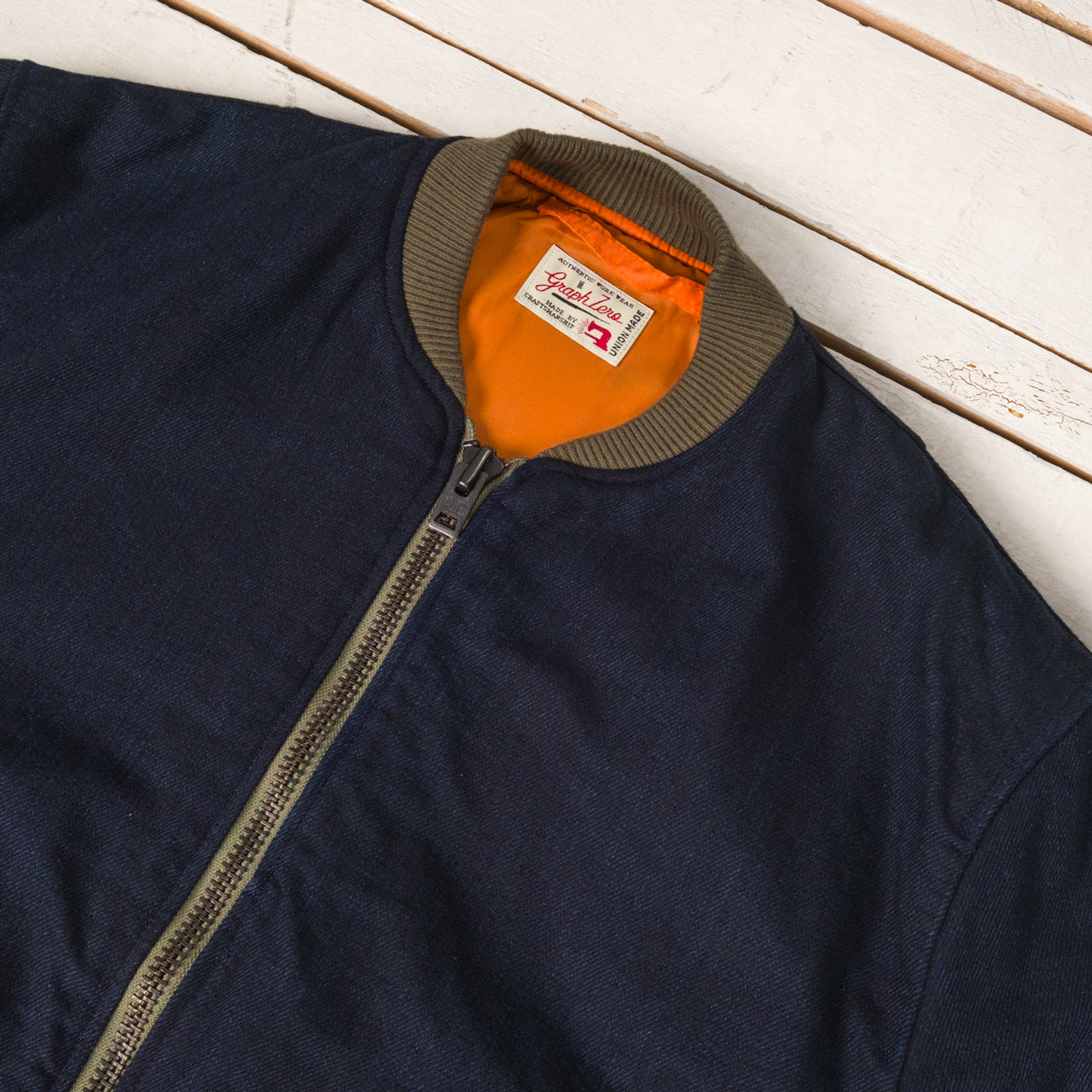 Nep Denim MA-1 Jacket Indigo