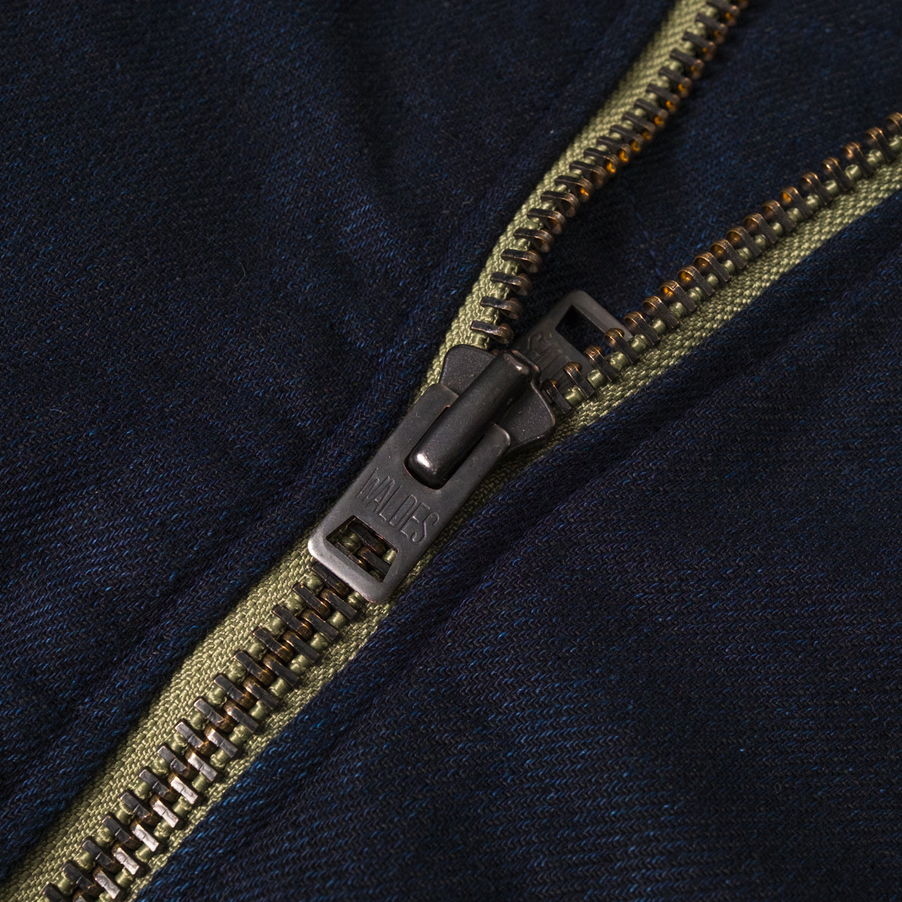 Blouson MA-1 en denim Nep indigo