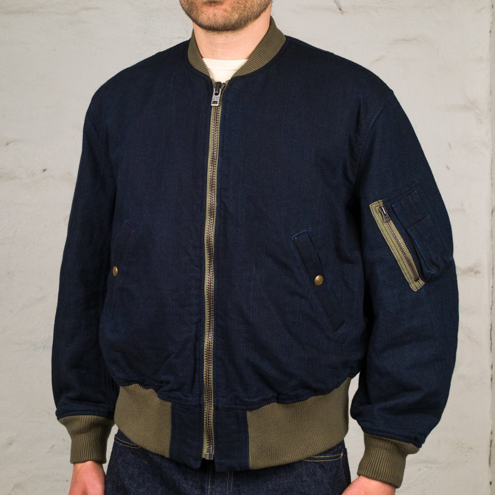 Nep Denim MA-1 Jacket Indigo