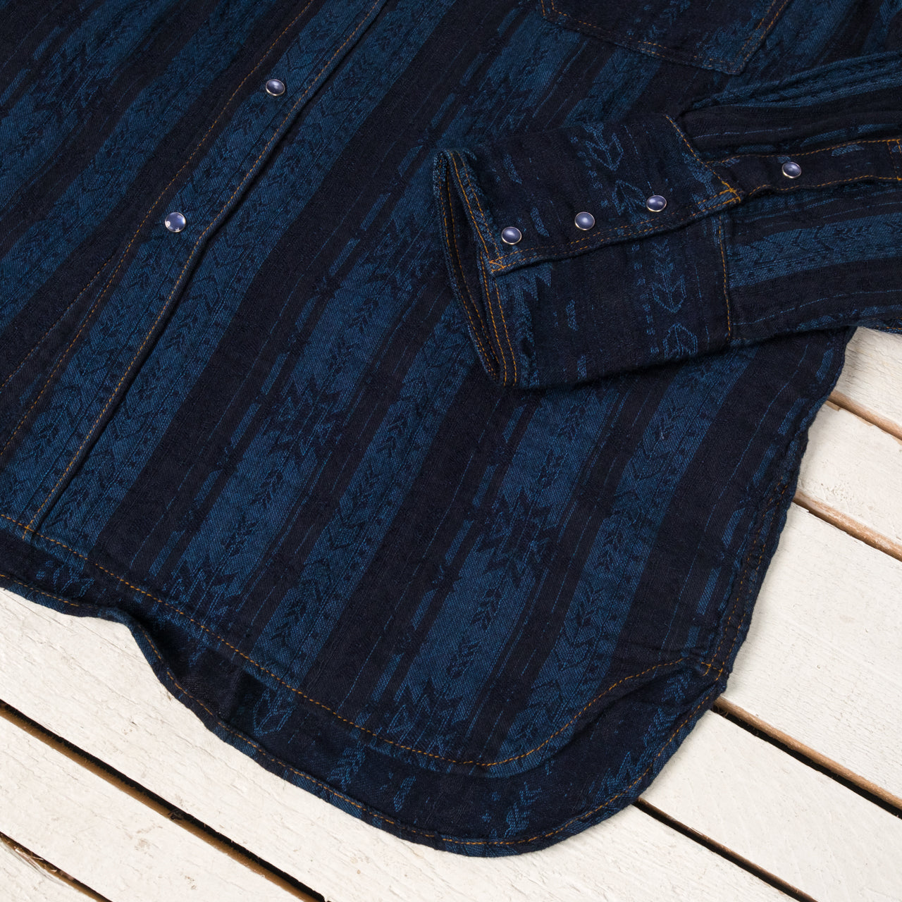 Indigo Western L/S Shirt