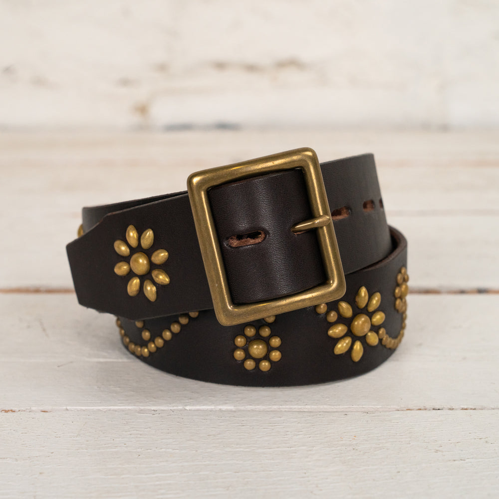 Brass Dream Belt Marron foncé