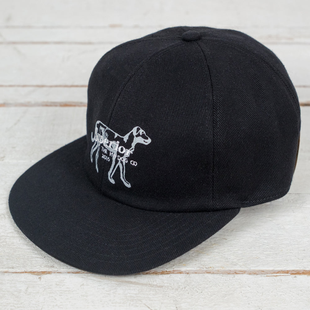 Superior Dog Baseball Cap Schwarz