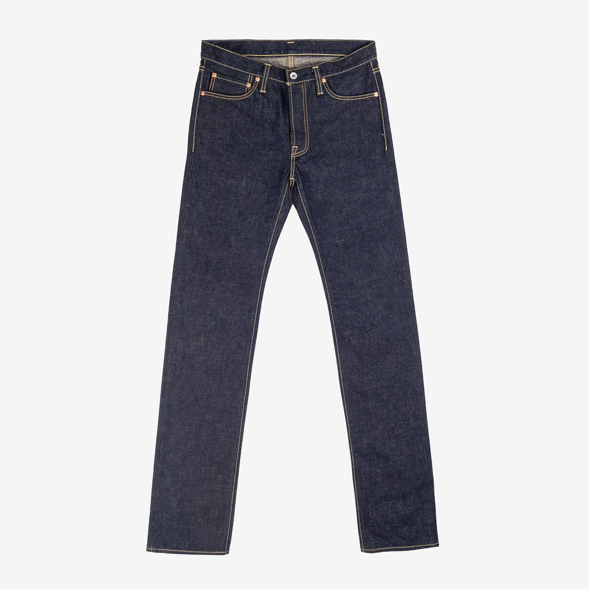 IH-666S-18 18 oz. Slim straight vintage selvedge