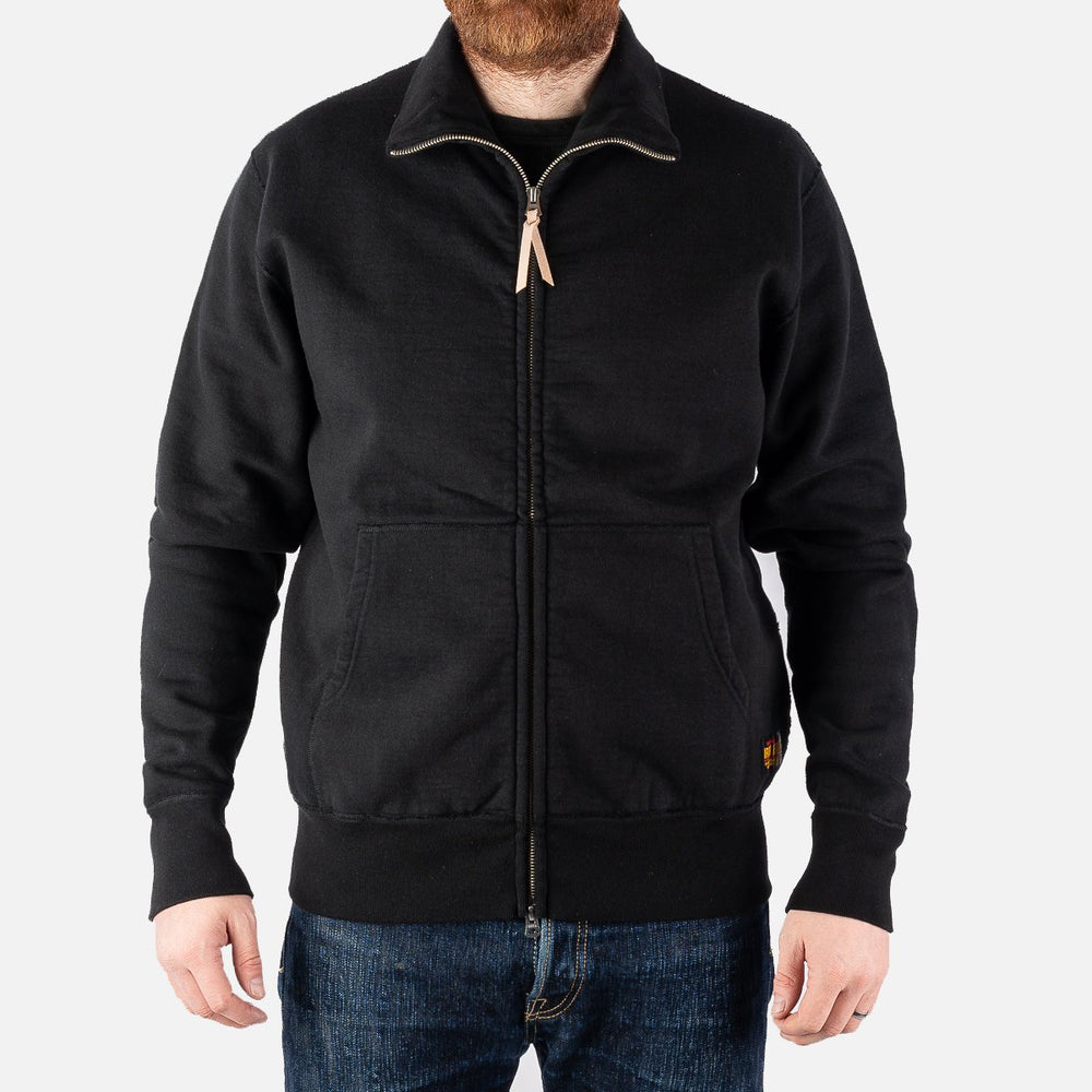 IHSW-11-BLK 14 oz. Ultra Heavy Zip Sweater Schwarz