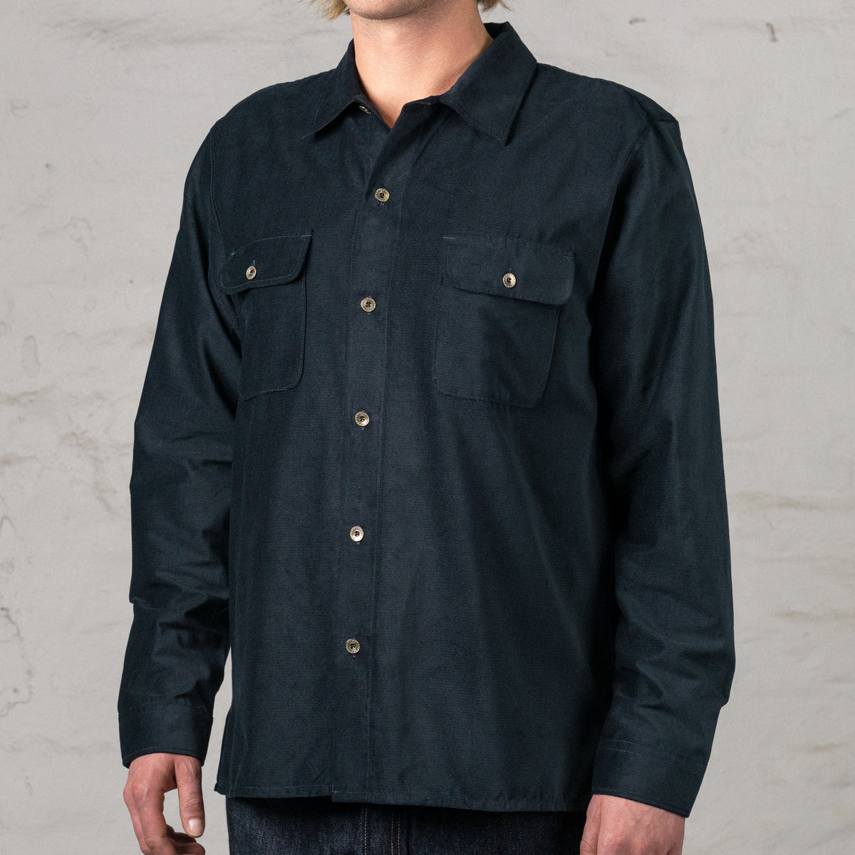Webster Horizontal Cord Navy