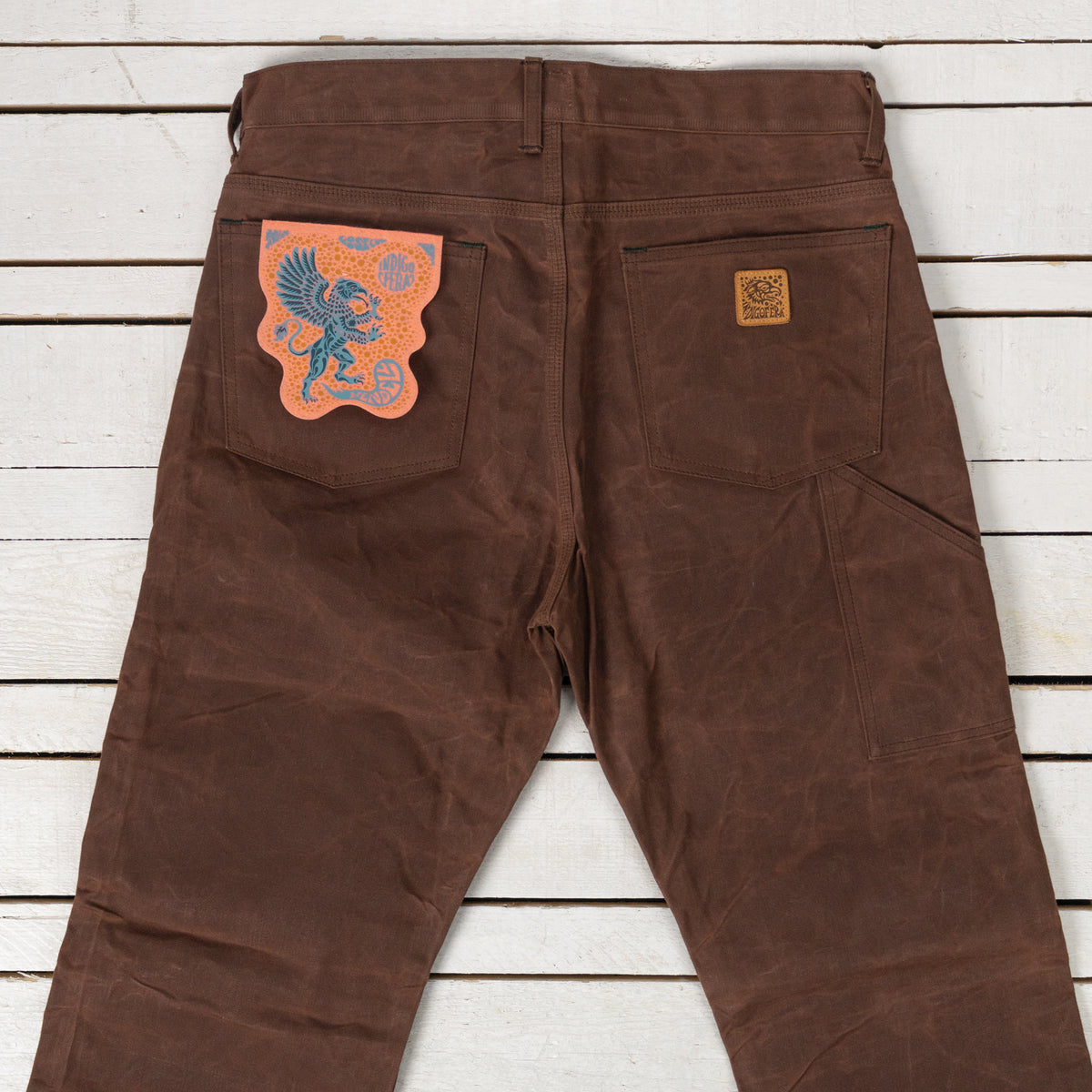 Wendell Waxed Canvas Braun