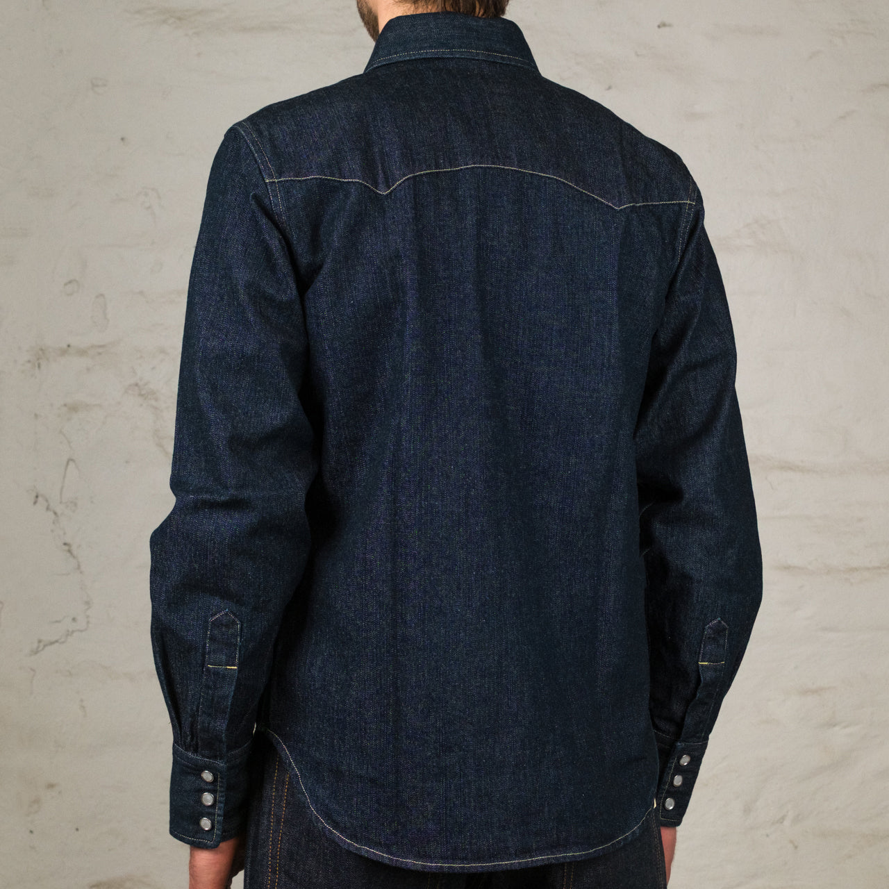 Chemise Western Bowman Denim des années 50 Trempé