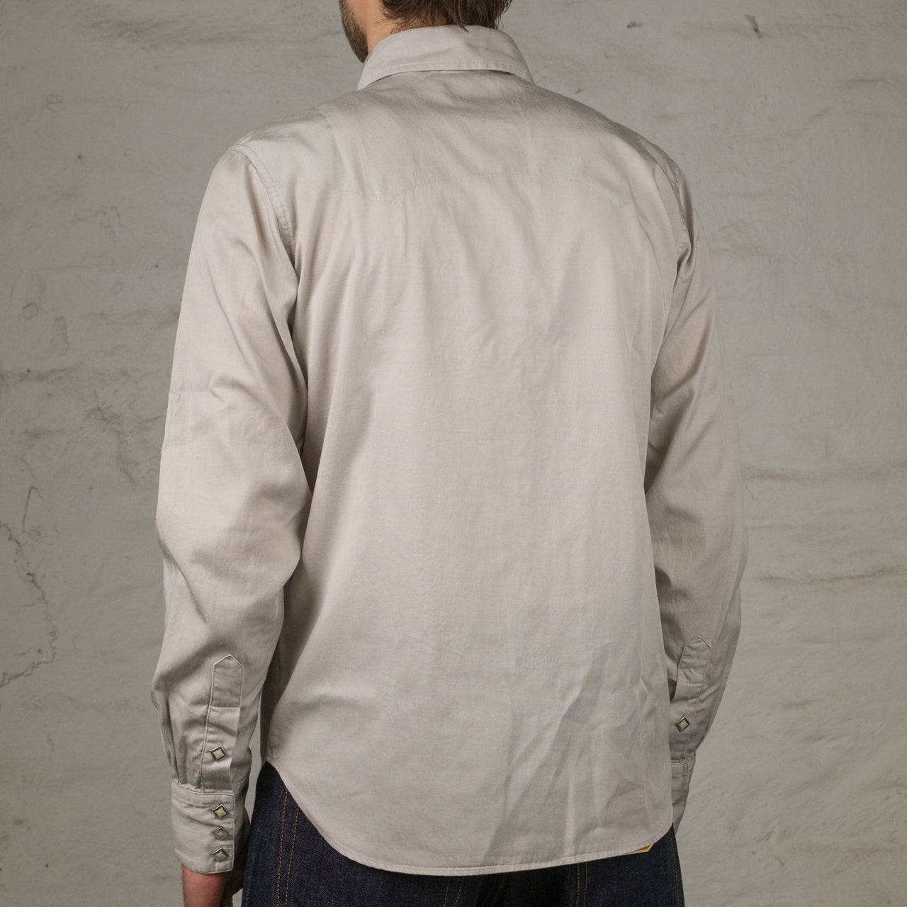 Buster Western Shirt Grau