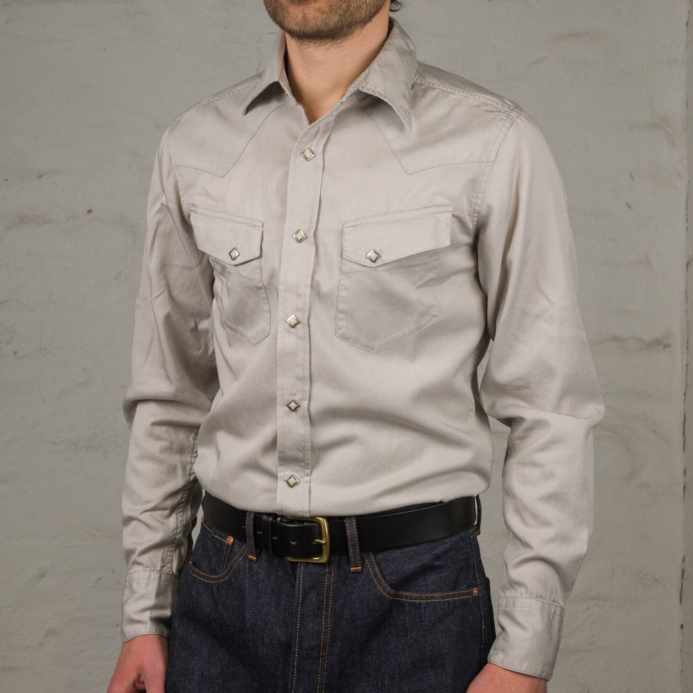 Buster Western Shirt Grey