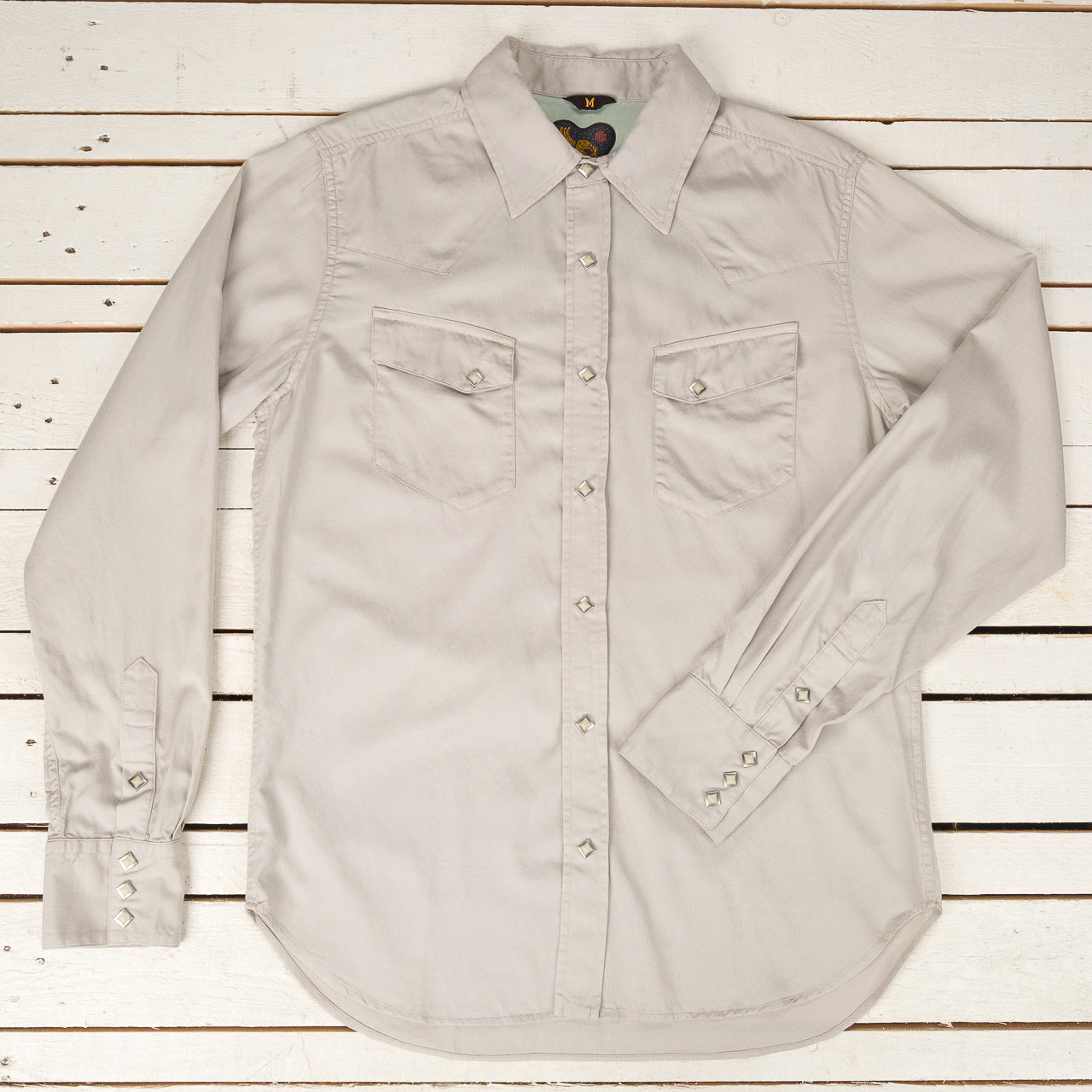 Buster Western Shirt Grau