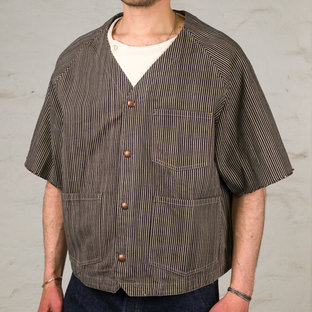 Cobb Shirt Hickory Stripe Black / White