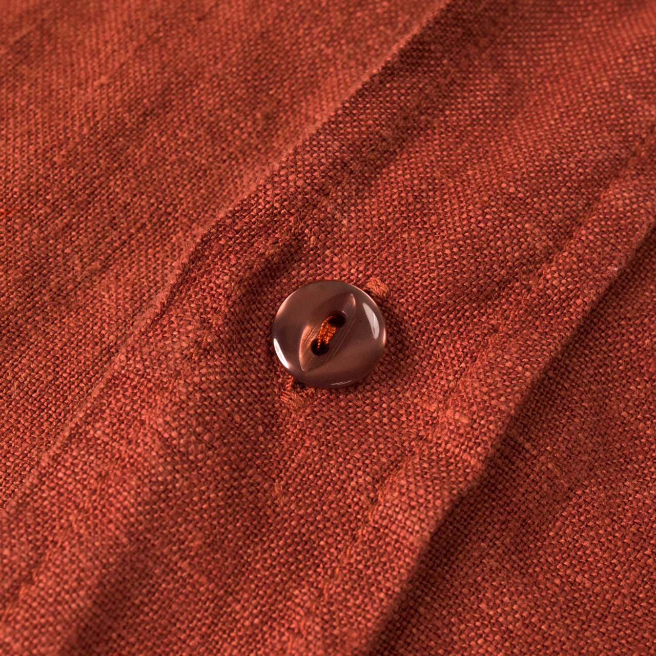 Delray Shirt 6,5 oz. Linen Canvas Rust