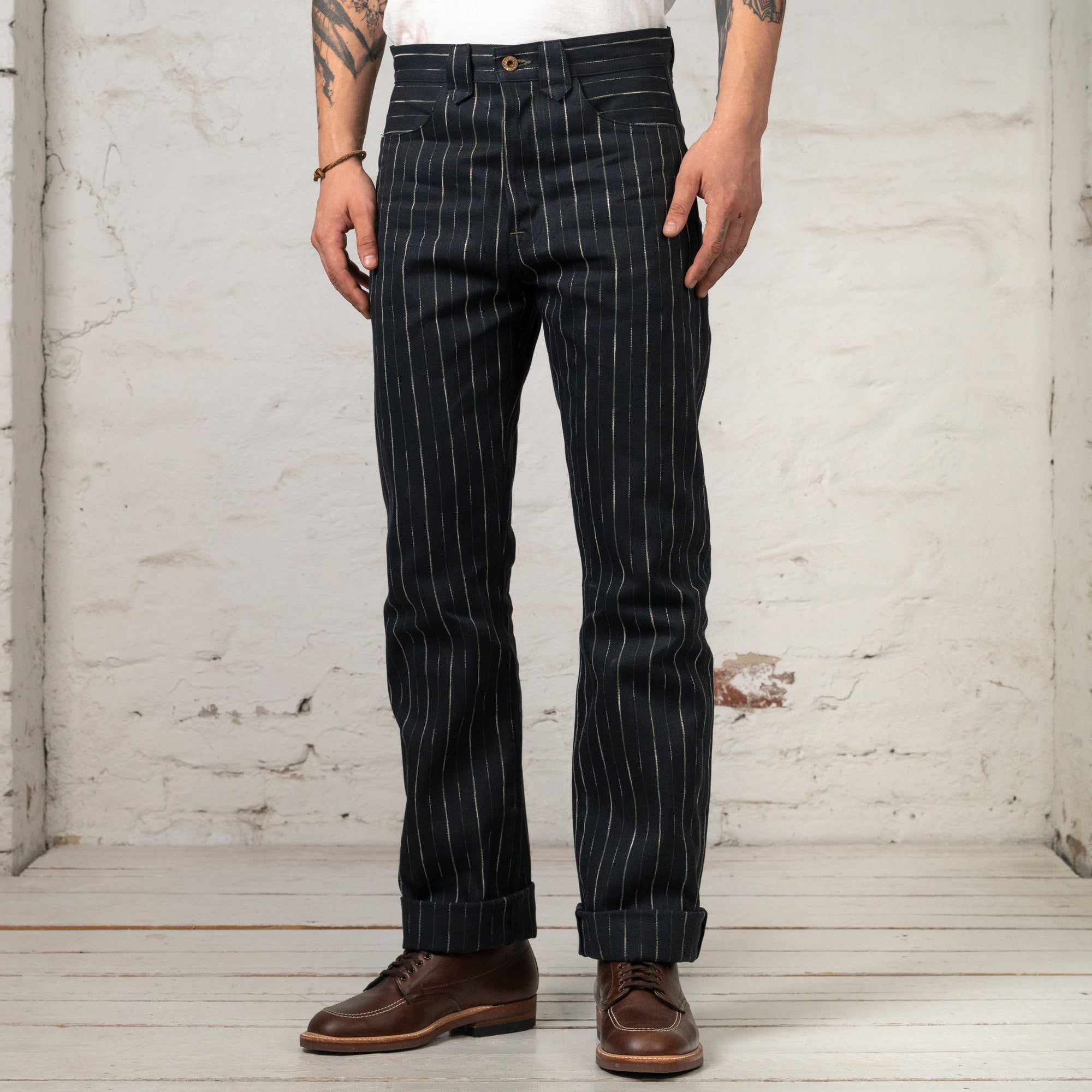 Durango Pants Prima Stripe Coalbone