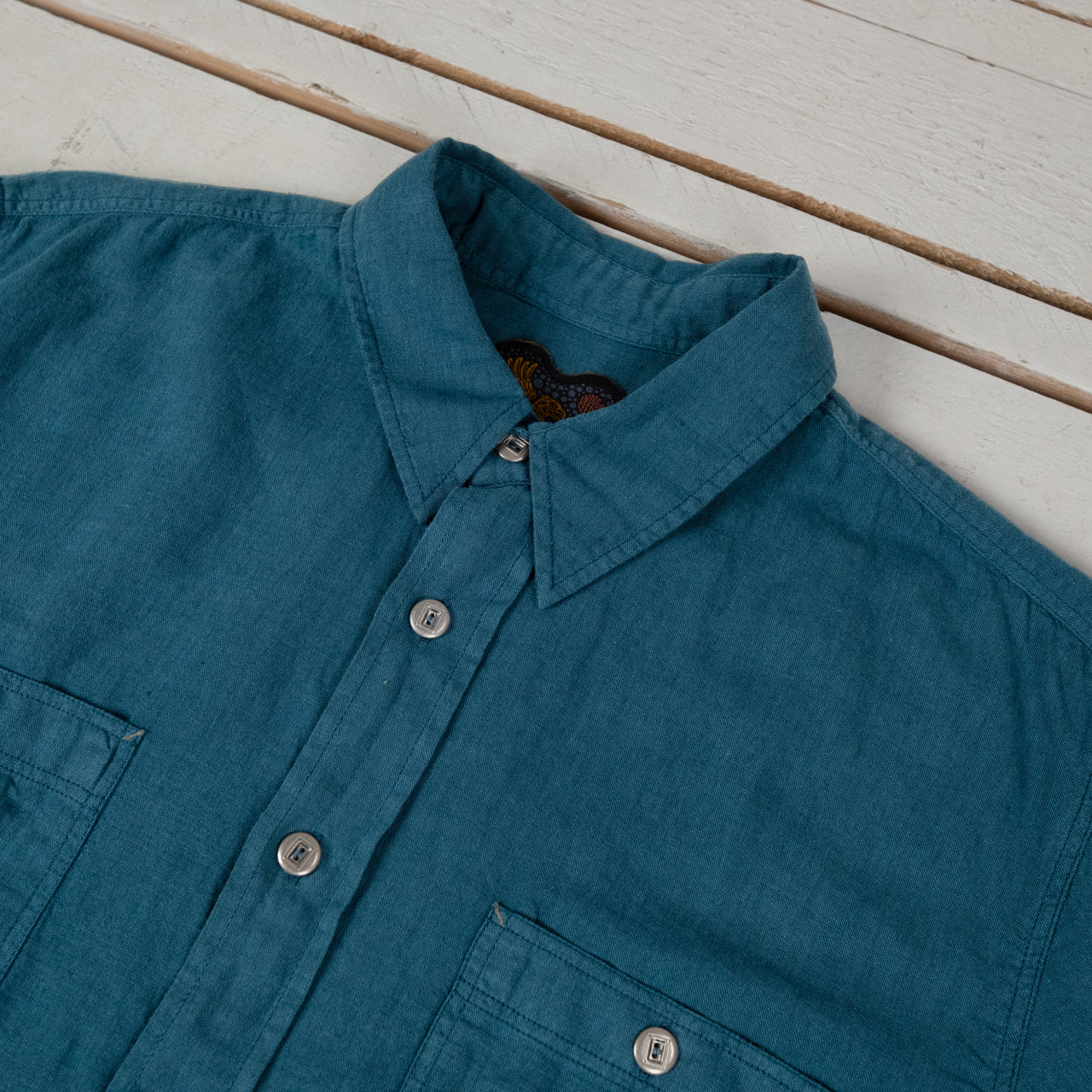McAllen Shirt Mill Scale Canvas Blue