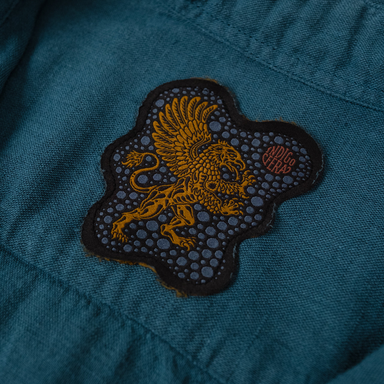 McAllen Shirt Mill Scale Canvas Blue