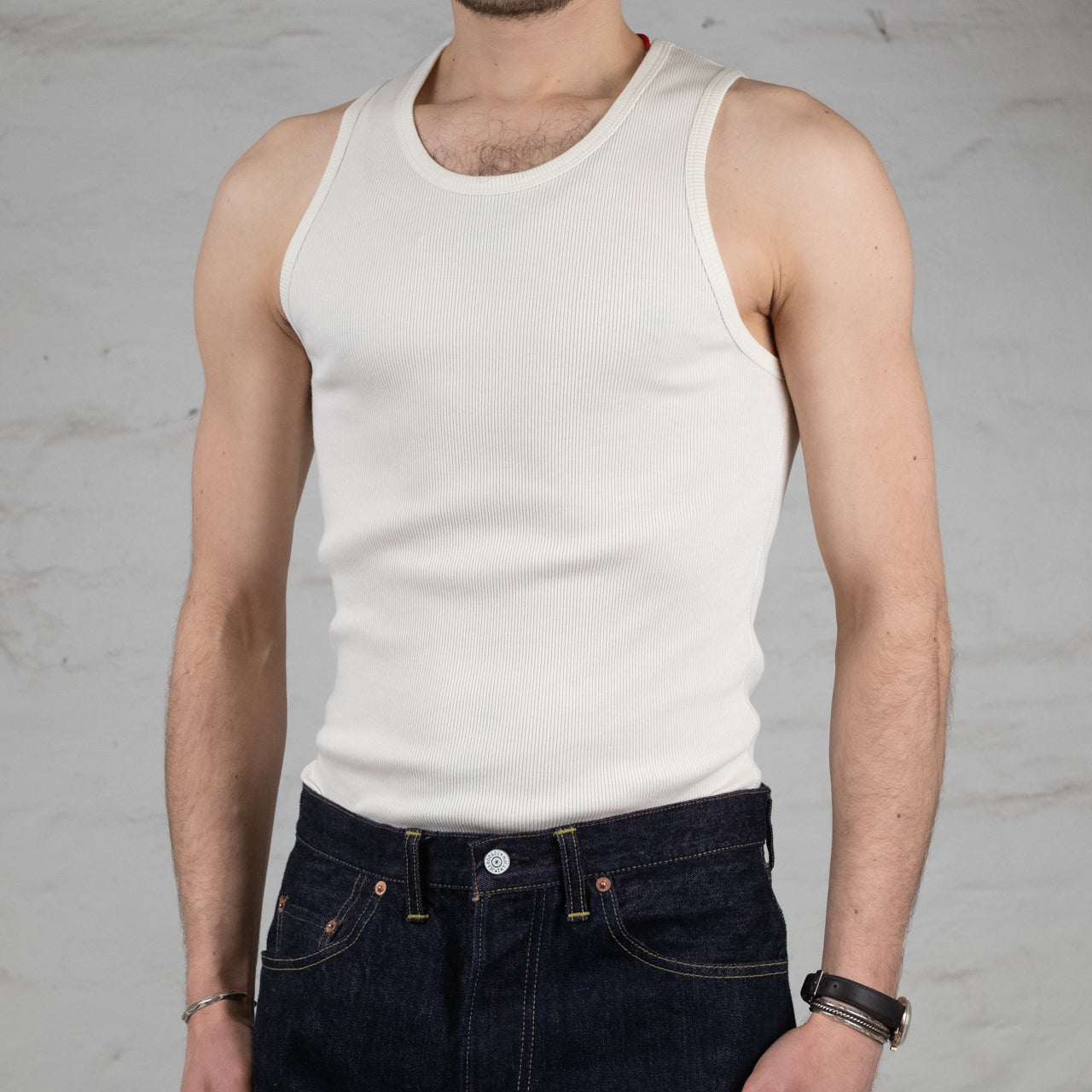 Frank Tank Top White