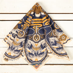 Tarot XIII Bandana Off-White / Blue