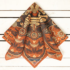 Tarot XIII Bandana Red / Brown