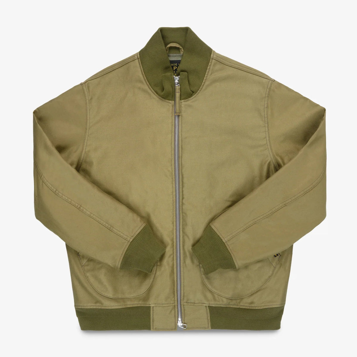 IHM-52-KHA 12 oz. Whipcord Tanker Jacket Khaki
