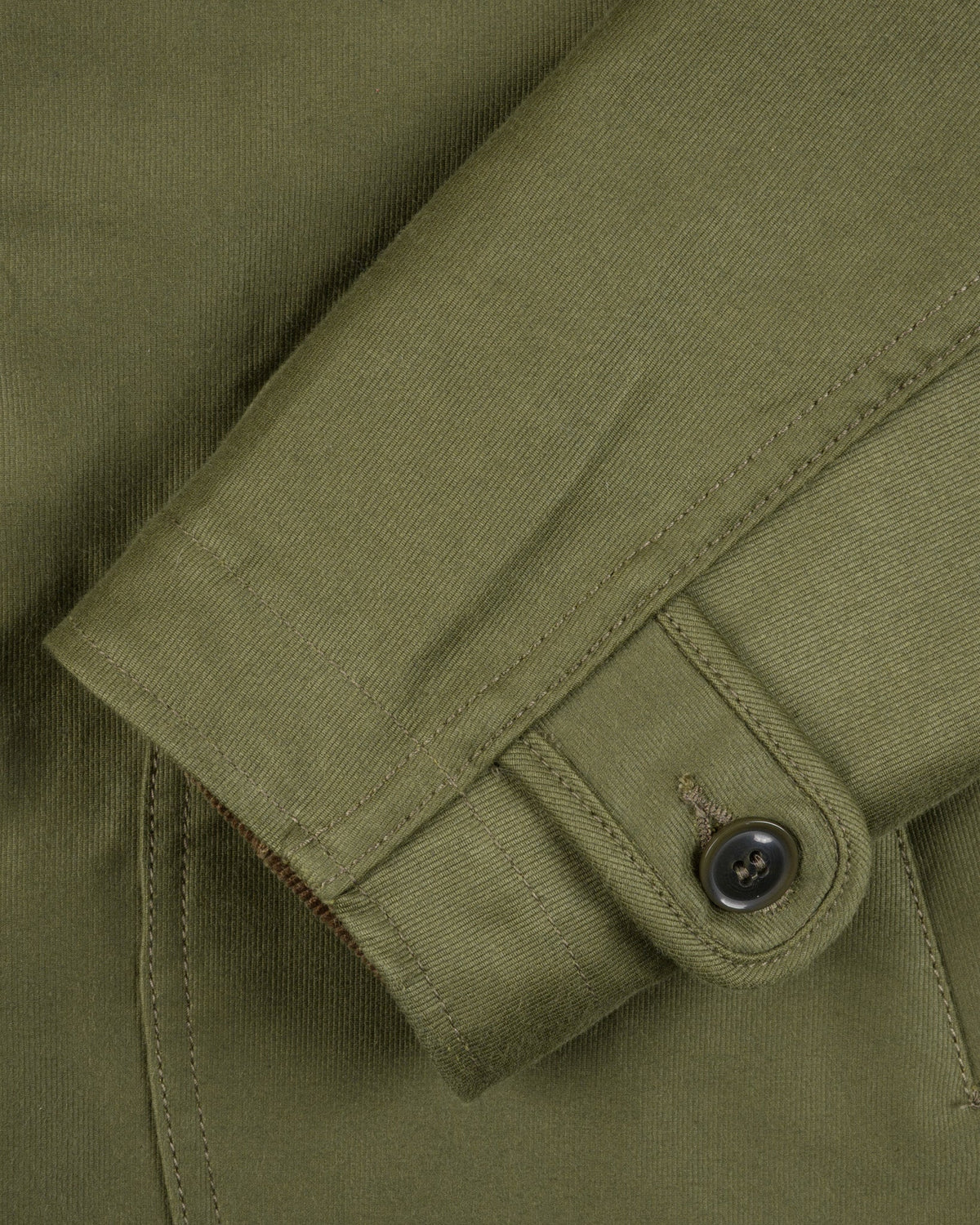 IHM-53-ODG 12 oz. Whipcord Lightweight N1 Deck Jacket Olive Drab Green