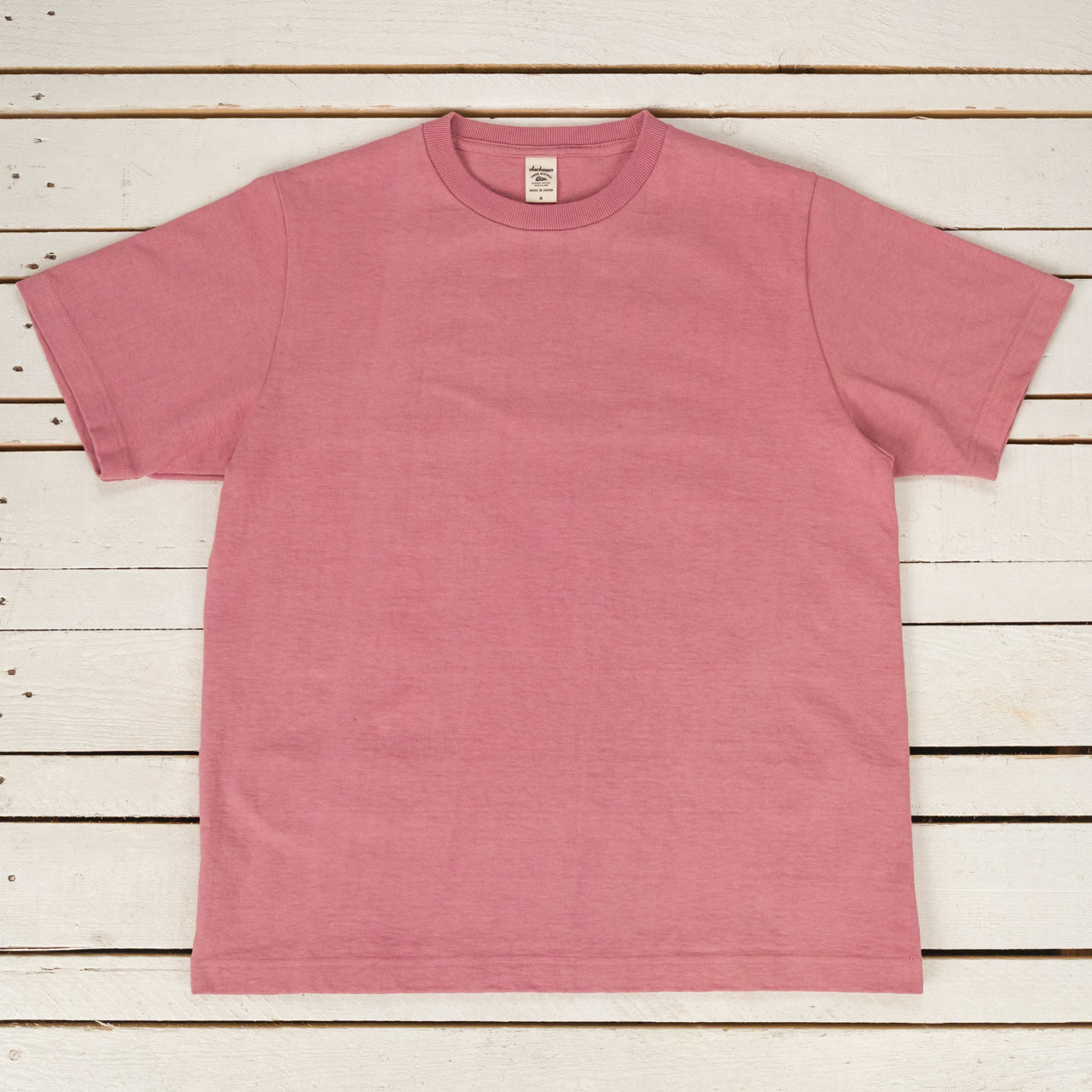 Ultra Heavy Dotsume T-Shirt Old Raspberry