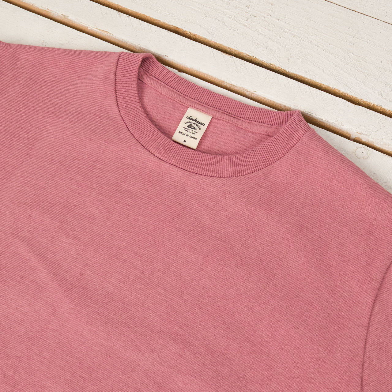 Ultra Heavy Dotsume T-Shirt Old Raspberry