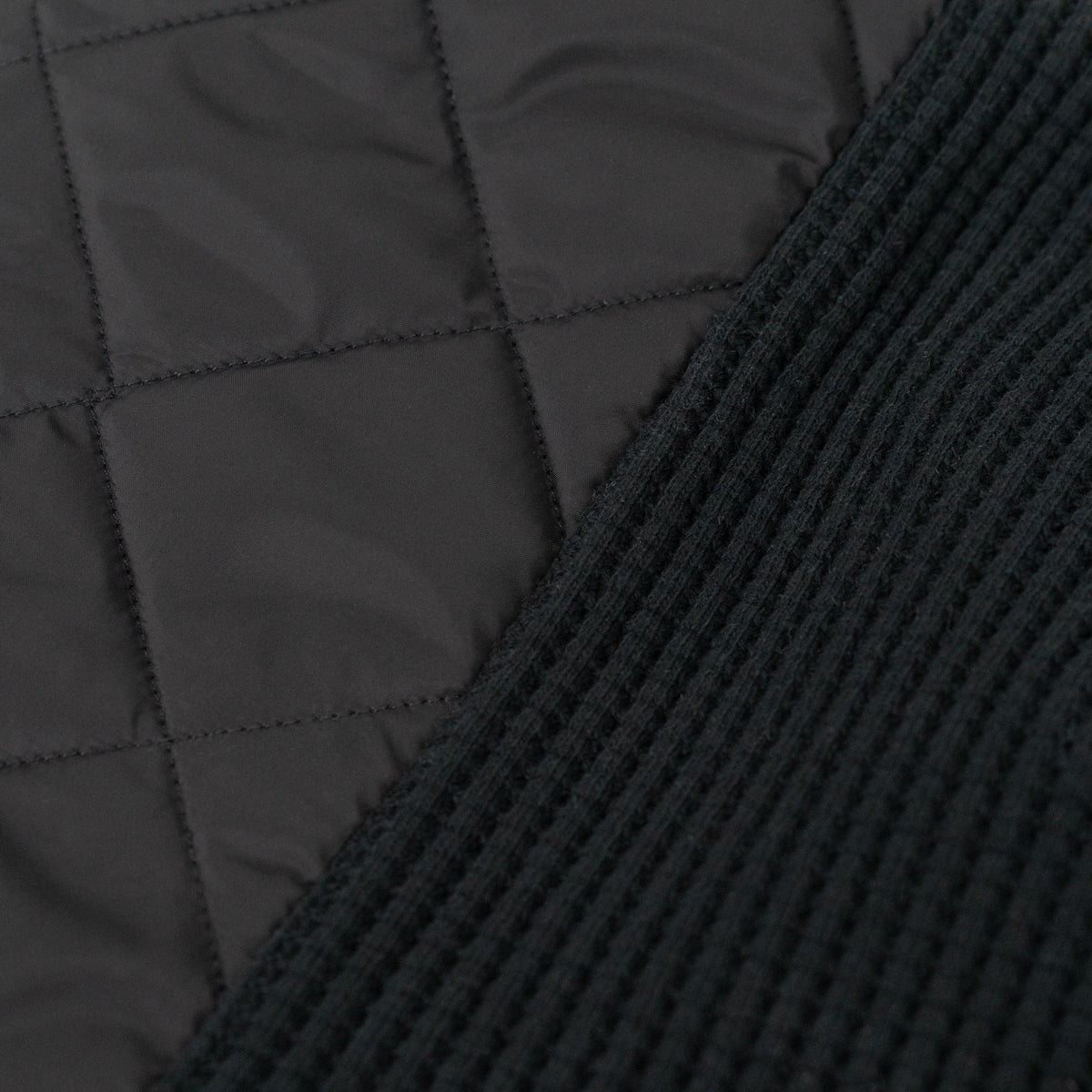 Waffle Armored Twist Snood Schwarz