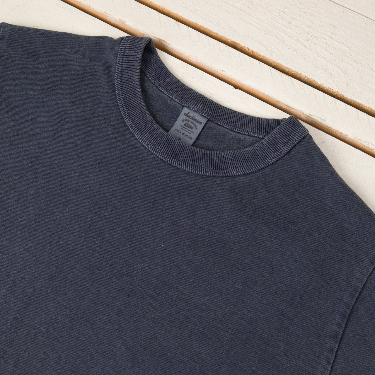 Pigment-Dyed Lead-Off T-Shirt Navy