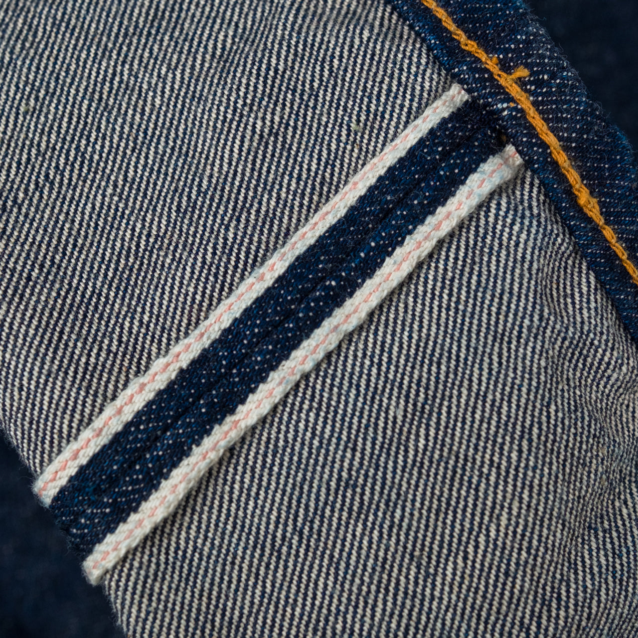 55 DENIM 313XX 14oz Selvedge Denim Wide Straight
