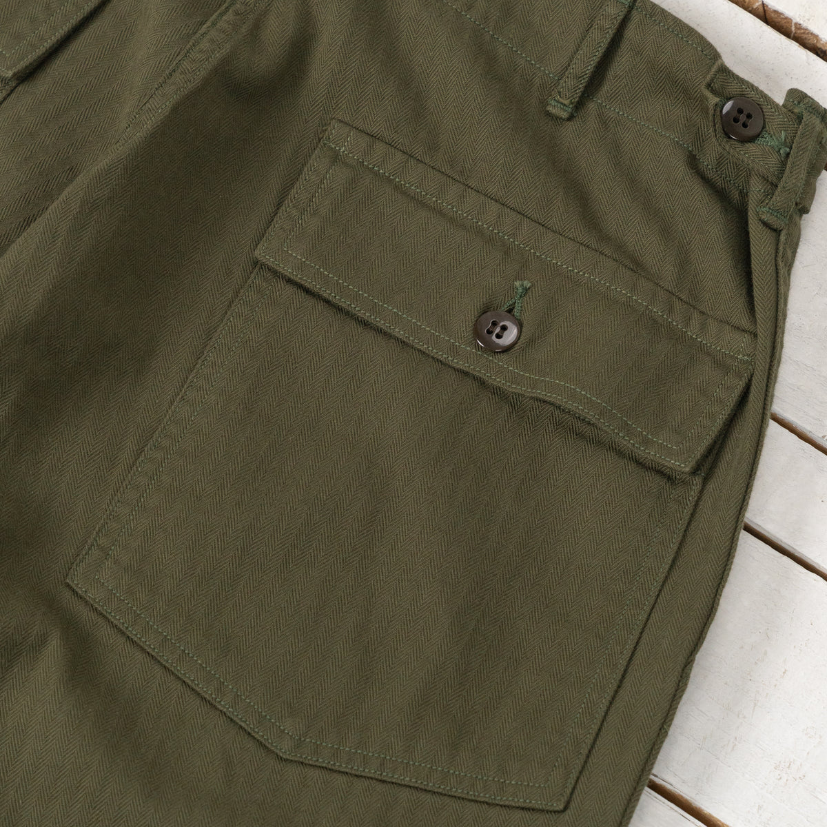 CM47 HBT Baker Pants Olive